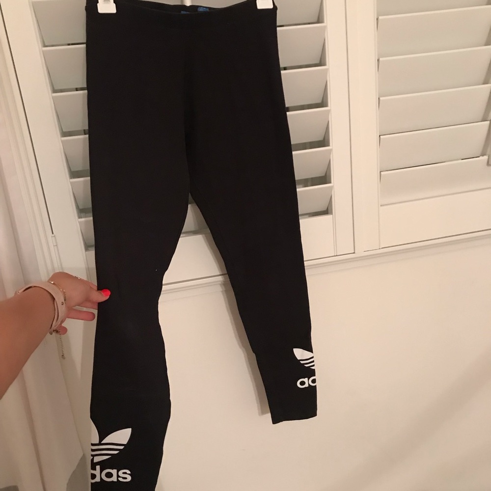 Black adidas originals leggings